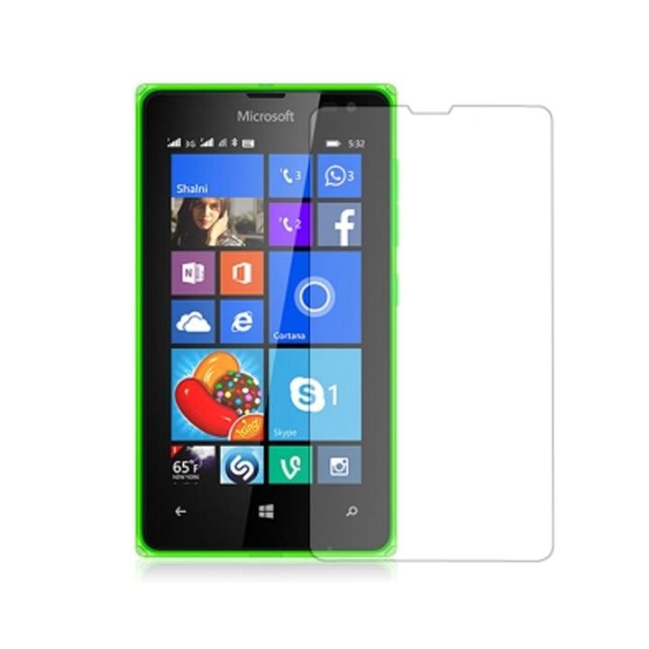 محافظ صفحه نمایش شیشه ای تمپرد مناسب برای گوشی موبایل مایکروسافت لومیا 532 Tempered Glass Screen Protector For Microsoft Lumia 532